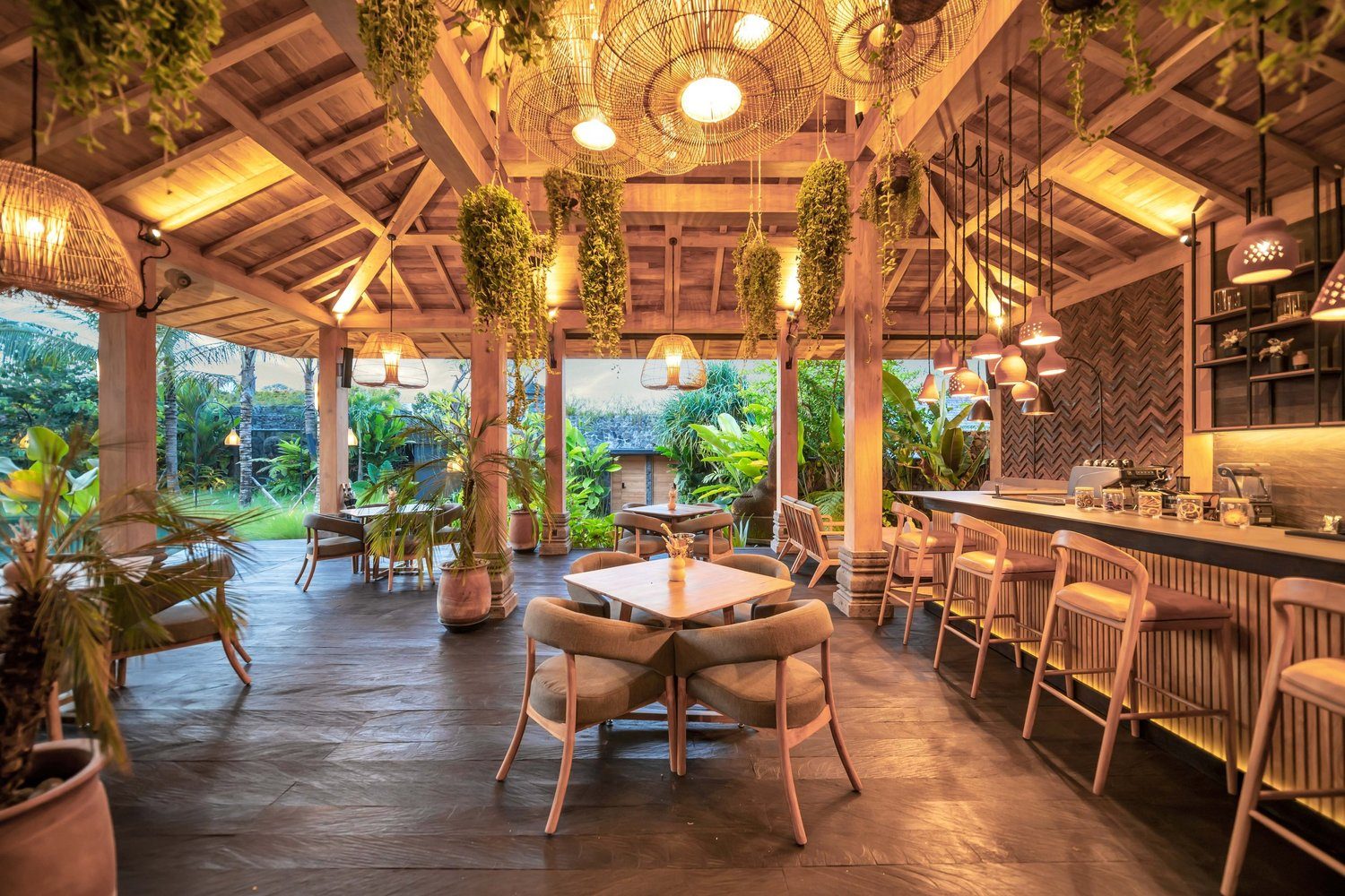 Signature cocktail and locally sourced dishes at Ijo restaurant